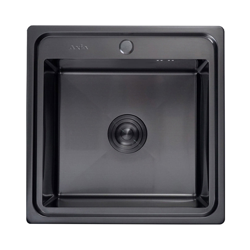 ซิงค์ฝัง 1 หลุม AXIA PRECIOUS 5050BK สีดำ