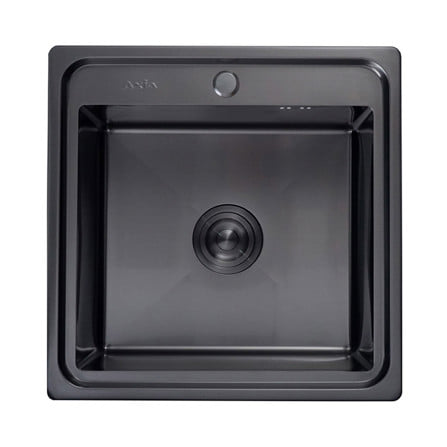 ซิงค์ฝัง 1 หลุม AXIA PRECIOUS 5050BK สีดำ_0