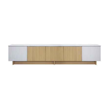 ตู้วางทีวี FURDINI VERONA 240 ซม. สีเทา/ไม้_0