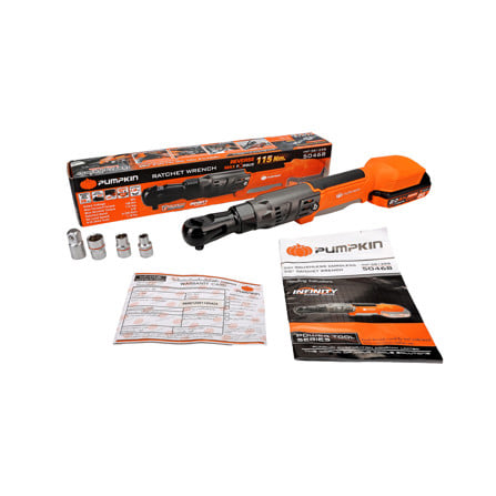 บล็อกด้ามฟรีคอสั้นไร้สาย (เฉพาะตัวเครื่อง) PUMPKIN 50468 20 โวลต์_3