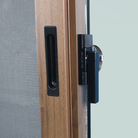 หน้าต่างบานเลื่อน อะลูมิเนียม S-S มุ้ง WINDOW ASIA 80x50 ซม. สีน้ำตาลลายไม้_3