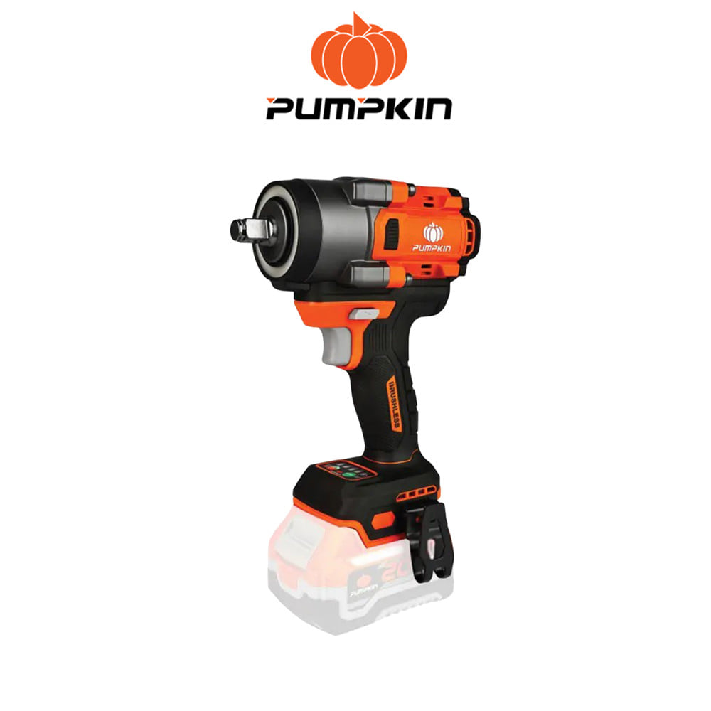 บล็อกกระแทกไร้สาย (เฉพาะตัวเครื่อง) PUMPKIN 50630 INF-1133W 20 โวลต์