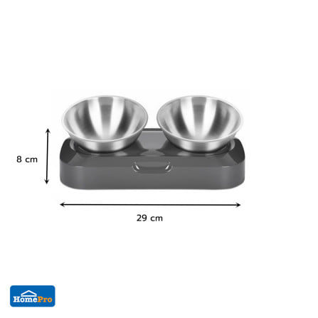 ชามอาหารสำหรับสัตว์เลี้ยง DPETT TWIN NANO_1