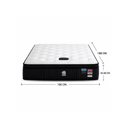 ที่นอนพ็อกเก็ตสปริง 3.5 ฟุต DUNLOPILLO SOVEREIGN (พร้อมชุดเครื่องนอน 7 ชิ้น)_20
