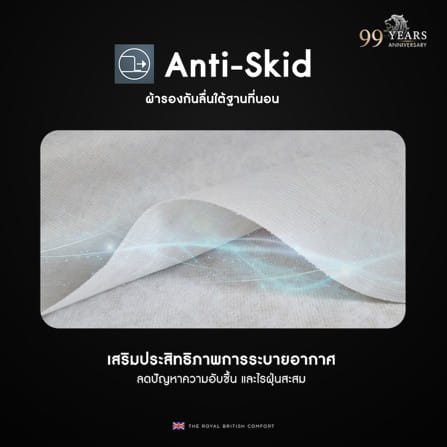 ที่นอนพ็อกเก็ตสปริง 5 ฟุต DUNLOPILLO SOVEREIGN (พร้อมชุดเครื่องนอน 11 ชิ้น)_17