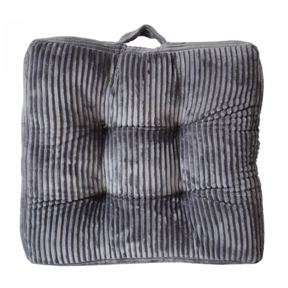 เบาะรองนั่ง HOME LIVING STYLE MOJI 17x17 นิ้ว สีเทา