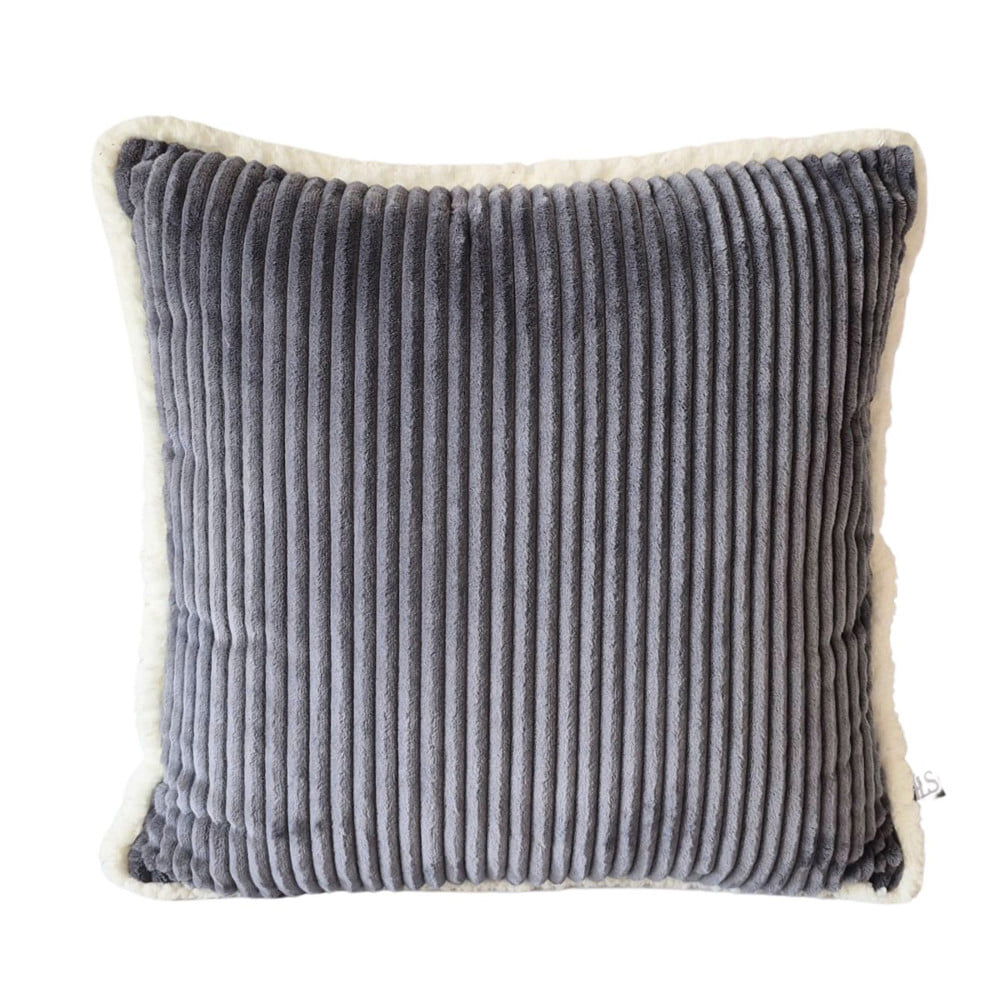 หมอนอิง HOME LIVING STYLE MOJI 18x18 นิ้ว สีเทา