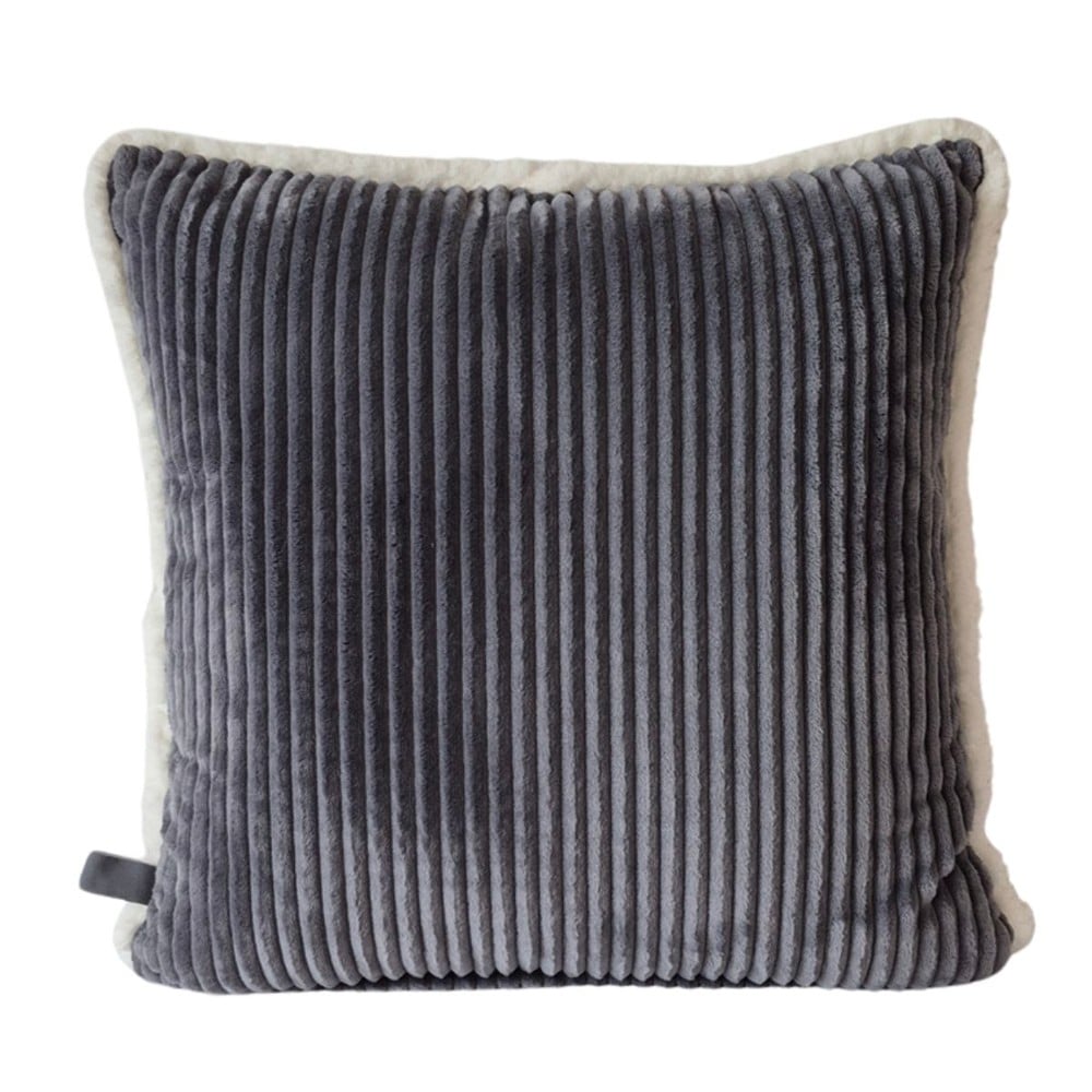 หมอนอิง HOME LIVING STYLE MOJI 18x18 นิ้ว สีเทา