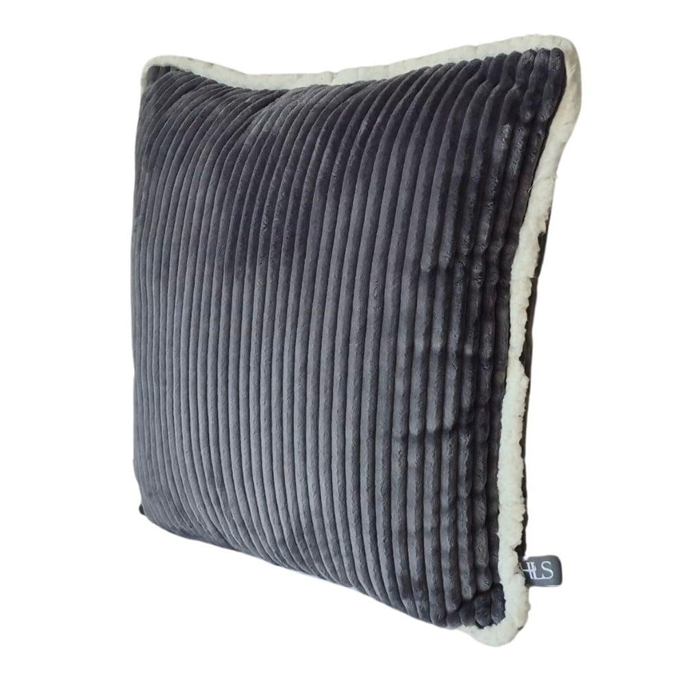 หมอนอิง HOME LIVING STYLE MOJI 18x18 นิ้ว สีเทา