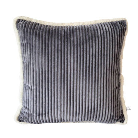 หมอนอิง HOME LIVING STYLE MOJI 18x18 นิ้ว สีเทา_0