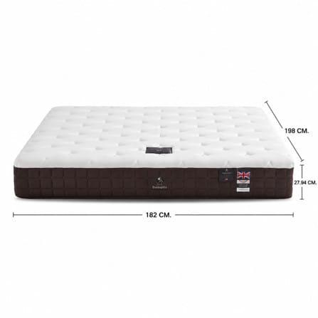 ที่นอนไฮบริด 6 ฟุต DUNLOPILLO FORESTIA III (พร้อมชุดเครื่องนอน 11 ชิ้น)_11