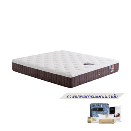 ที่นอนไฮบริด 3.5 ฟุต DUNLOPILLO FORESTIA III (พร้อมชุดเครื่องนอน 7 ชิ้น)_0
