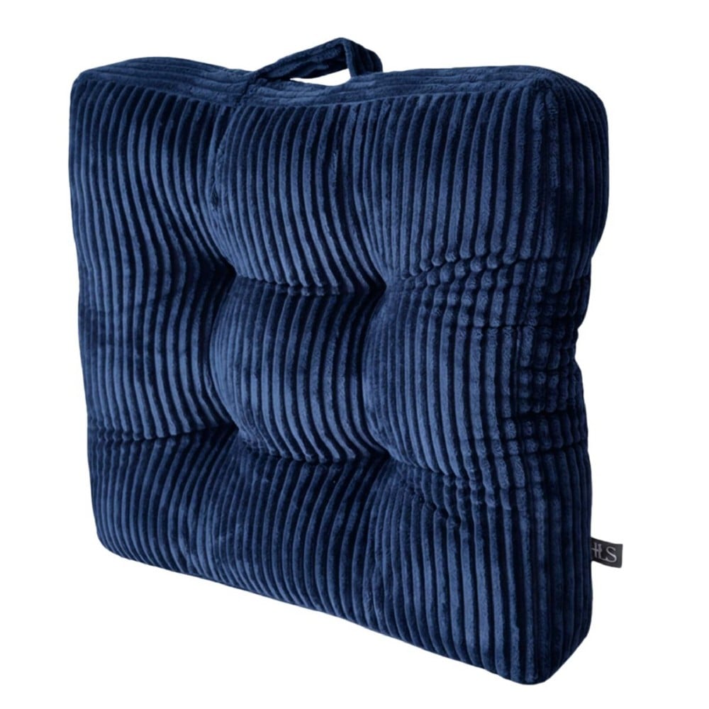 เบาะรองนั่ง HOME LIVING STYLE MOJI 17x17 นิ้ว สีน้ำเงิน