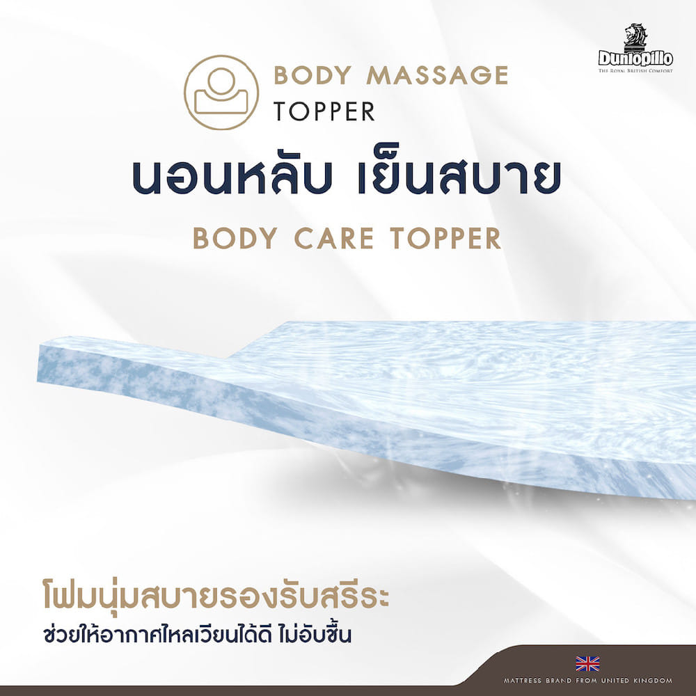ที่นอนไฮบริด 5 ฟุต DUNLOPILLO FORESTIA III (พร้อมชุดเครื่องนอน 11 ชิ้น)