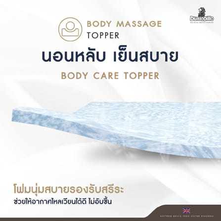 ที่นอนไฮบริด 5 ฟุต DUNLOPILLO FORESTIA III (พร้อมชุดเครื่องนอน 11 ชิ้น)_7