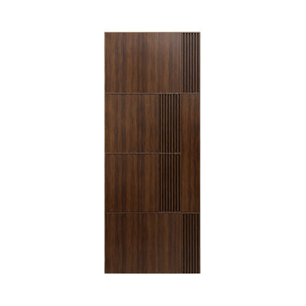 ประตูภายในโพลีสไตรีน ไม่เจาะลูกบิด LINEDEKOR PALM 70x200 ซม. สีโอ๊ค_0