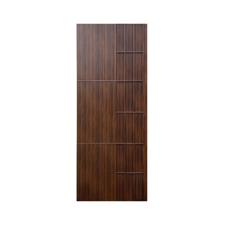 ประตูภายในโพลีสไตรีน ไม่เจาะลูกบิด LINEDEKOR AQUA 80x200 ซม. สีโอ๊ค_0