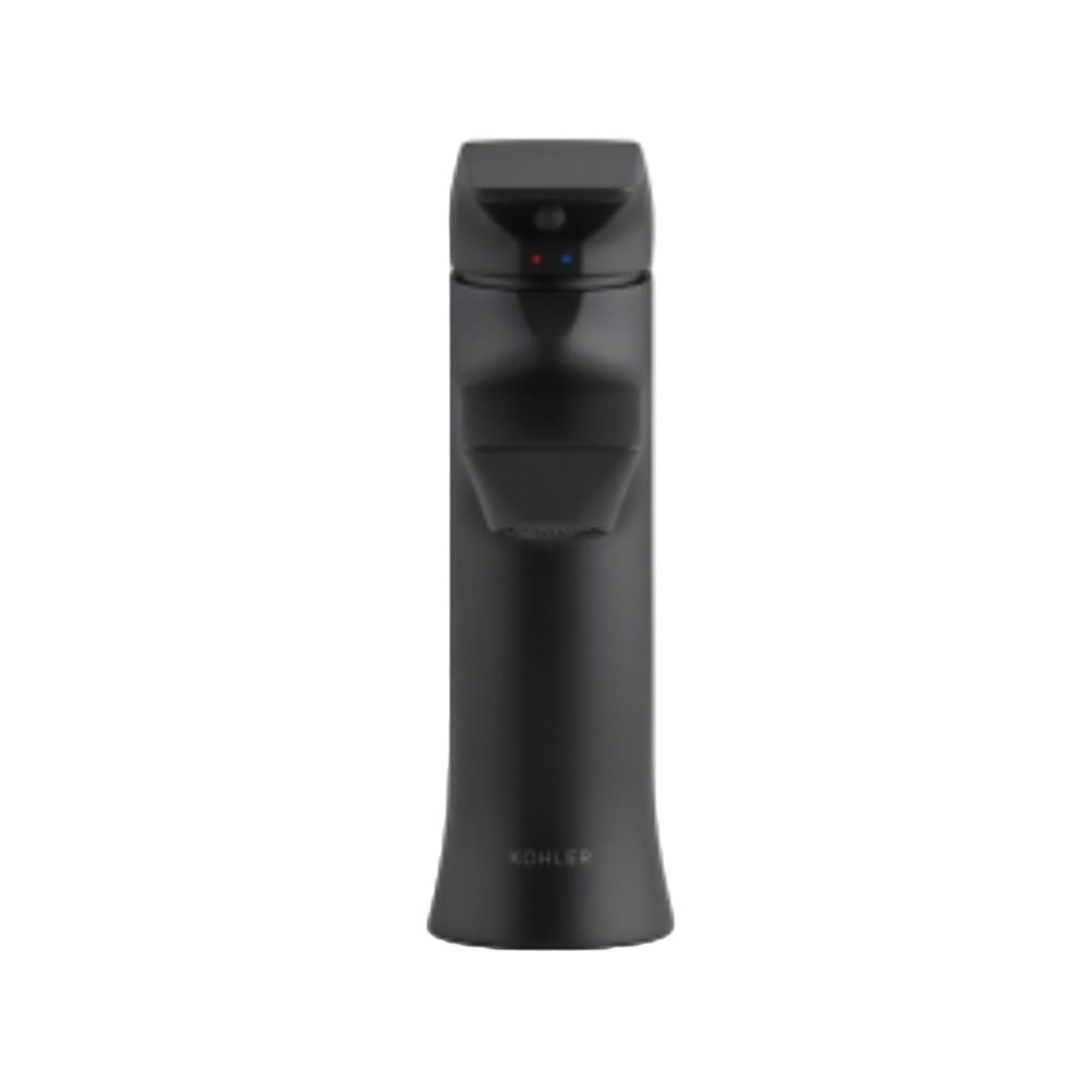 ก๊อกอ่างล้างหน้าผสมเคาน์เตอร์ KOHLER K-33406T-4-BL สีดำด้าน