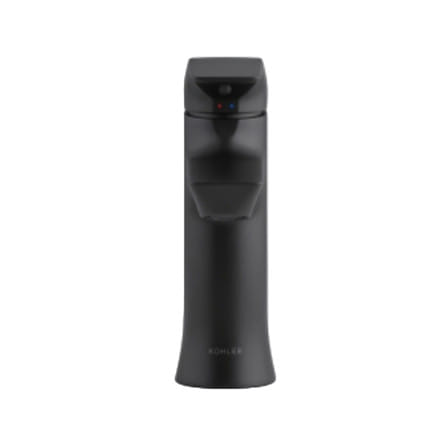 ก๊อกอ่างล้างหน้าผสมเคาน์เตอร์ KOHLER K-33406T-4-BL สีดำด้าน_1