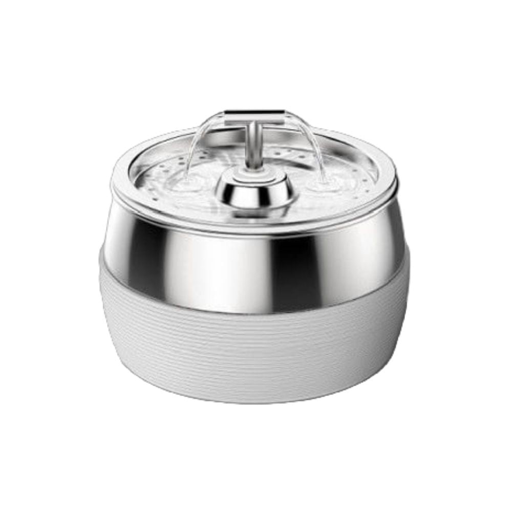 เครื่องให้น้ำสัตว์เลี้ยง DPETT VORTEX สีขาว