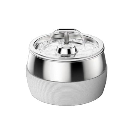 เครื่องให้น้ำสัตว์เลี้ยง DPETT VORTEX สีขาว_0