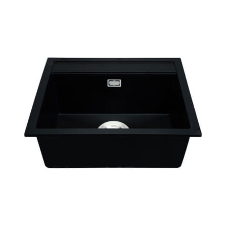 ซิงค์ฝัง 1 หลุม HAFELE STONEQ 495.39.636 สีดำ_2