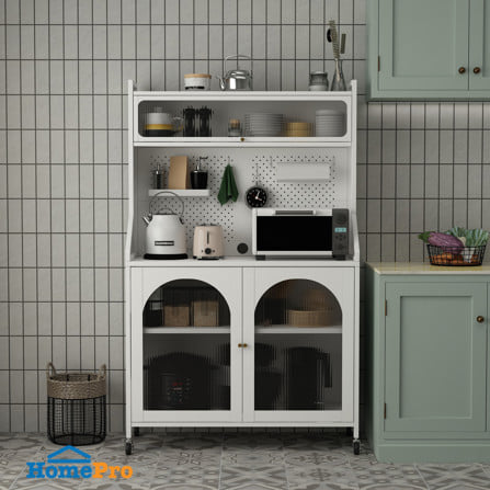 ตู้อเนกประสงค์ CABIN IVORY 80x166 ซม. สีขาว_1