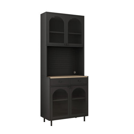 ตู้อเนกประสงค์ CABIN EBONY 80.9x201.3 ซม. สีดำ_0
