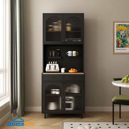 ตู้อเนกประสงค์ CABIN EBONY 80.9x201.3 ซม. สีดำ_1