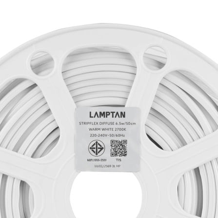 ไฟเส้น LED LAMPTAN STRIPFLEX DIFFUSE 13 วัตต์/เมตร WARM WHITE 50 เมตร_10