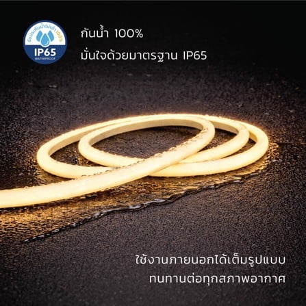 ไฟเส้น LED LAMPTAN STRIPFLEX DIFFUSE 13 วัตต์/เมตร WARM WHITE 50 เมตร_7
