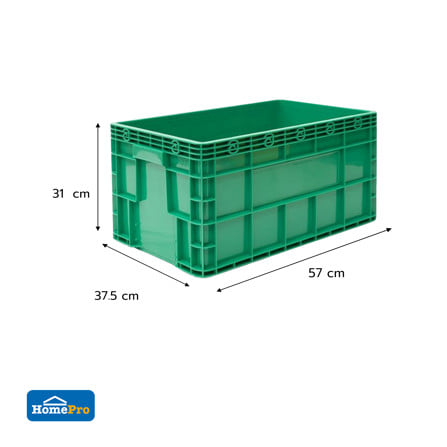 ลังพลาสติก MATALL 2541 สีเขียว_2
