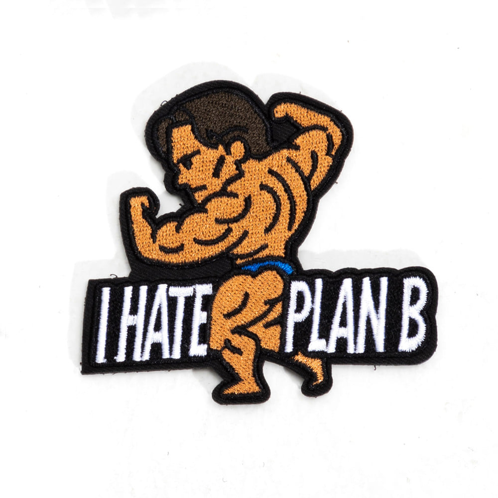 แพทช์ติดกระเป๋า OVCM SERIES นักกล้าม PLAN B