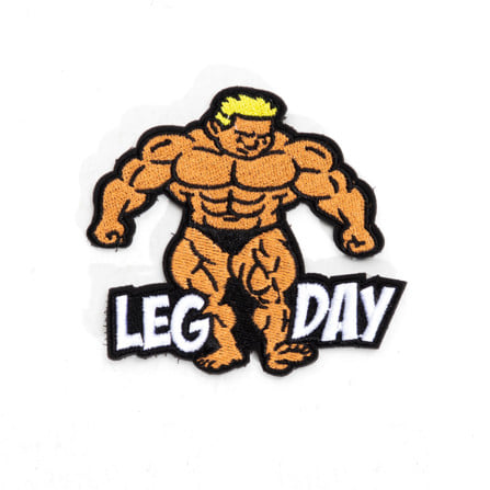 แพทช์ติดกระเป๋า OVCM SERIES นักกล้าม LEG DAY_0