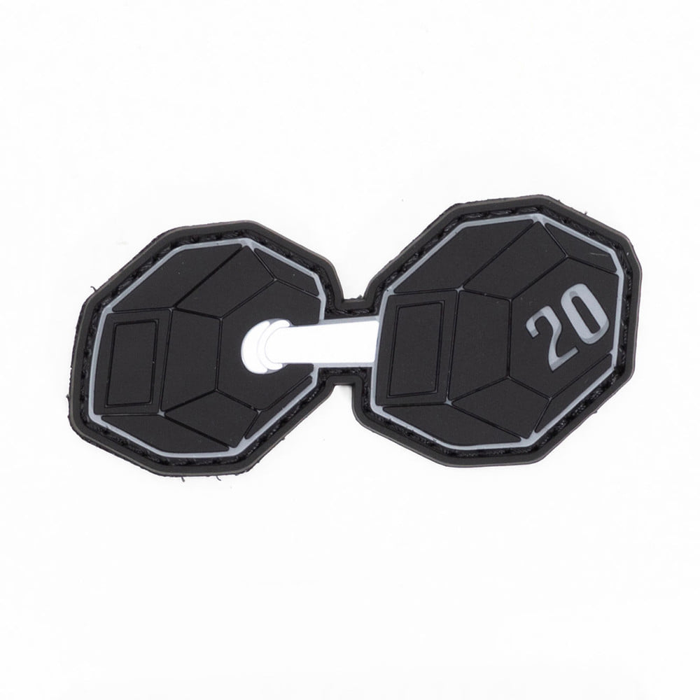 แพทช์ติดกระเป๋า OVCM SERIES GYM LIFESTYLE ดัมเบล