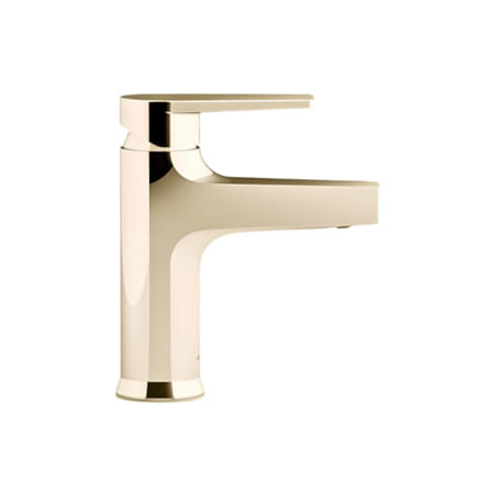 ก๊อกอ่างล้างหน้าเดี่ยวเคาน์เตอร์ KOHLER K-74013T-4CD-AF สีทอง_1