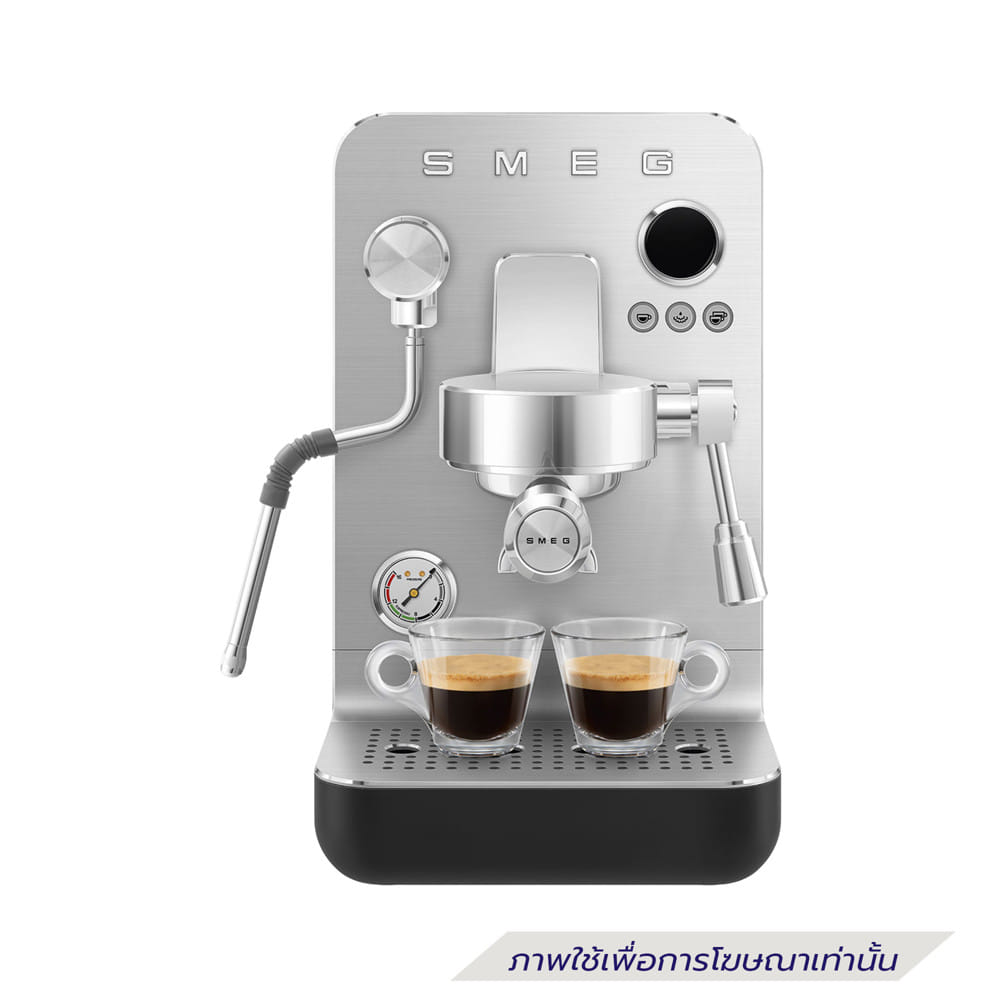 เครื่องชงกาแฟเอสเพรสโซ SMEG EMC02BLMEU สีดำ