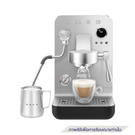 เครื่องชงกาแฟเอสเพรสโซ SMEG EMC02BLMEU สีดำ_0