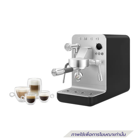 เครื่องชงกาแฟเอสเพรสโซ SMEG EMC02BLMEU สีดำ_2