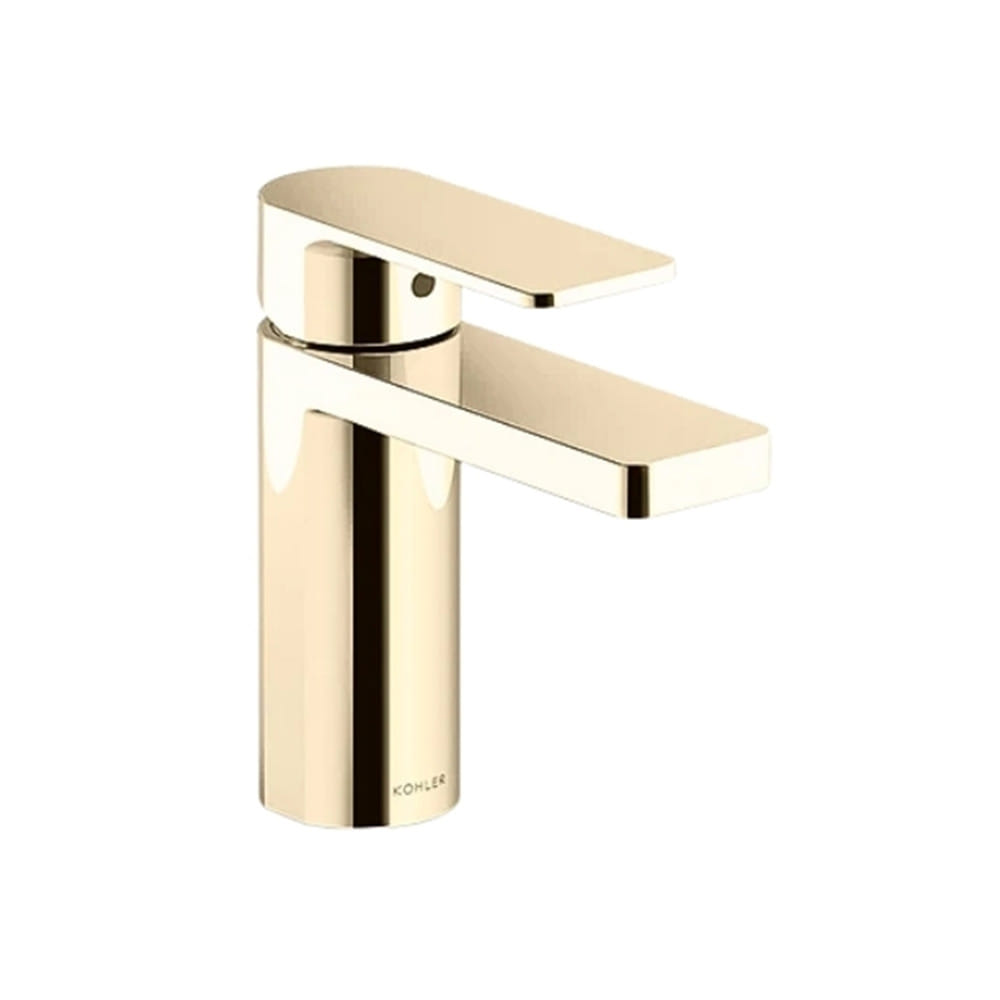 ก๊อกอ่างล้างหน้าเดี่ยวเคาน์เตอร์ KOHLER K-23472T-4CD-AF สีทอง