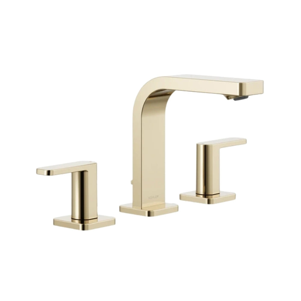 ก๊อกอ่างล้างหน้าผสมเคาน์เตอร์ KOHLER K-23484T-4-AF สีทอง