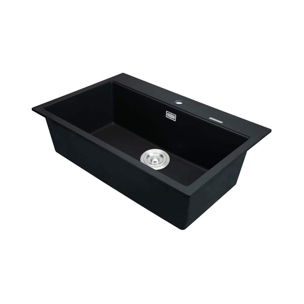 ซิงค์ฝัง 1 หลุม HAFELE STONEQ 495.39.630 สีถ่าน