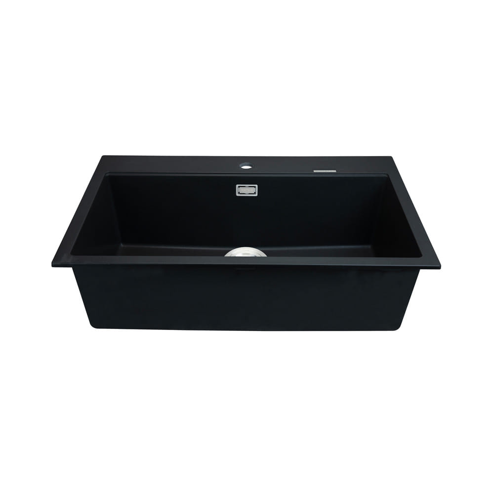 ซิงค์ฝัง 1 หลุม HAFELE STONEQ 495.39.630 สีถ่าน