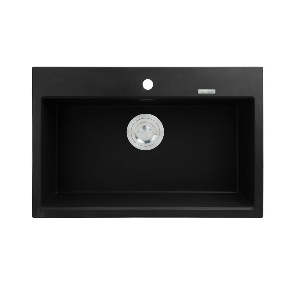 ซิงค์ฝัง 1 หลุม HAFELE STONEQ 495.39.630 สีถ่าน
