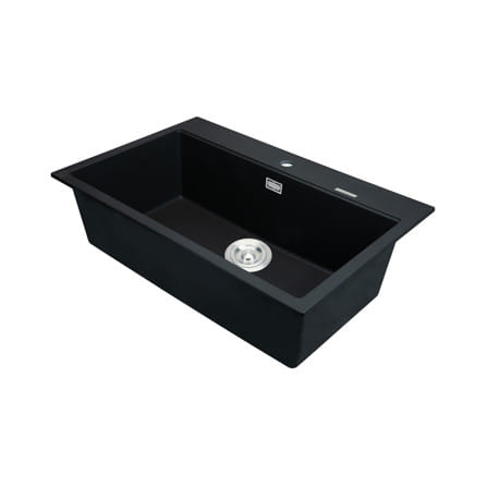 ซิงค์ฝัง 1 หลุม HAFELE STONEQ 495.39.630 สีถ่าน_1