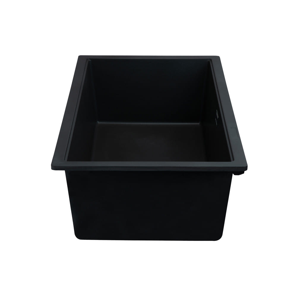 ซิงค์ฝัง 1 หลุม HAFELE STONEQ 495.39.634 สีดำ