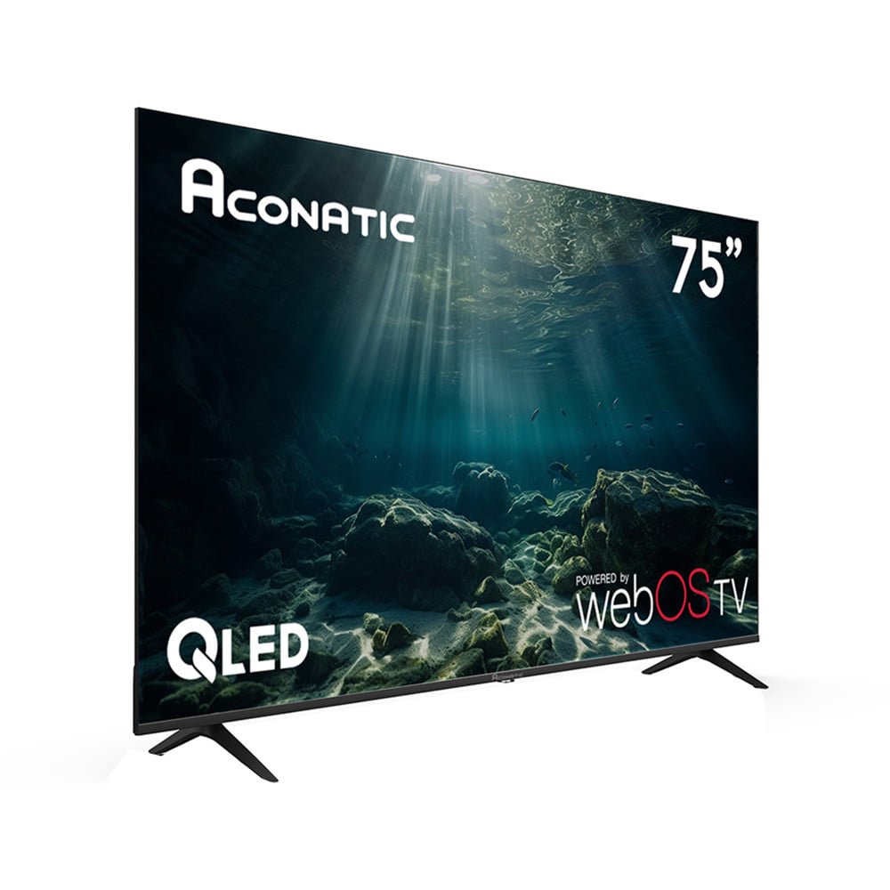 ทีวีคิวแอลอีดี 75 นิ้ว ACONATIC (4K, QLED, WEB OS) 75QSB340AN