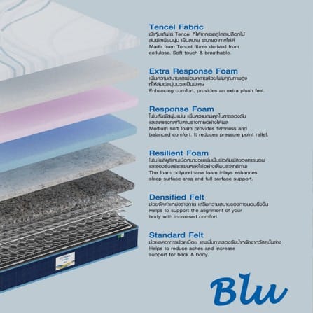 ที่นอนสปริง 6 ฟุต STEVENS BRIO_6