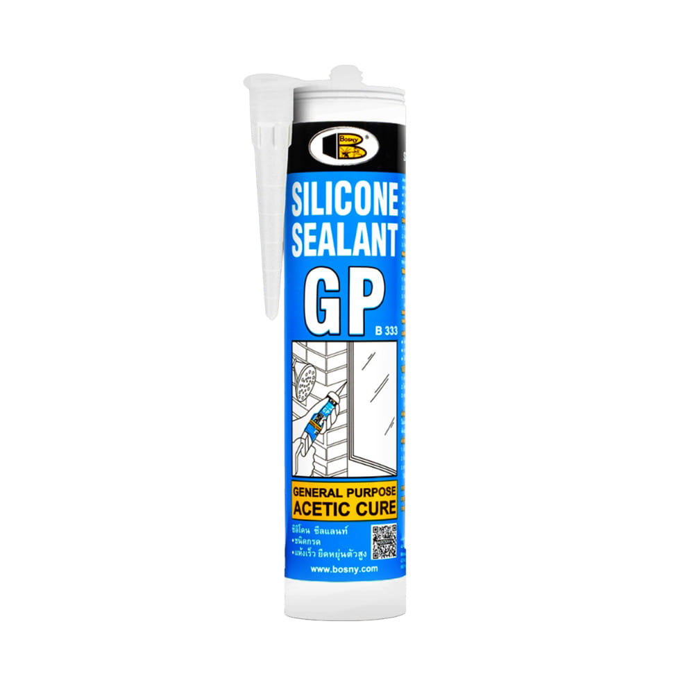 ซิลิโคนมีกรด BOSNY GP 280 มล. สีดำ
