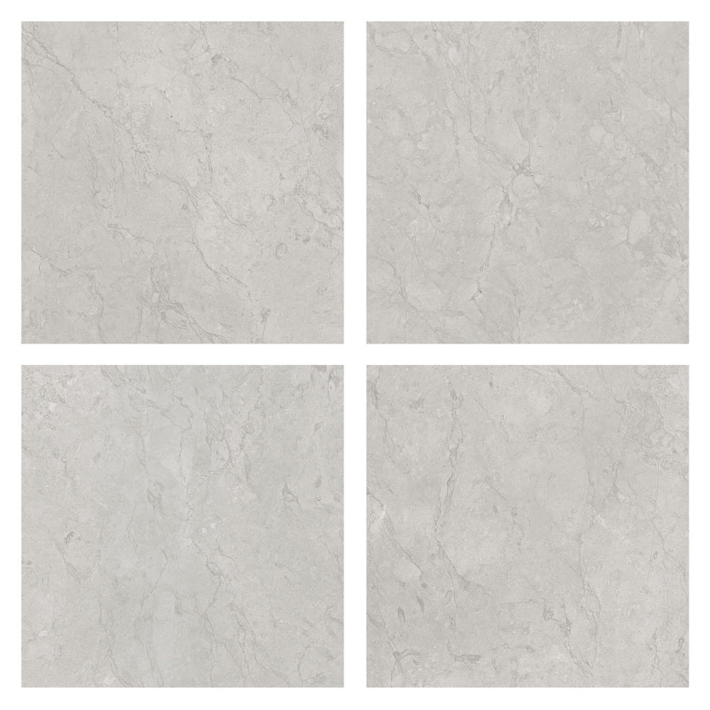 กระเบื้องพื้นพอร์ซเลน 60x60 ซม. DURAGRES เว็ม เกรย์ A 1.44 ตร.ม.